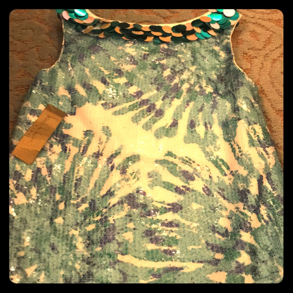 Bangle sequins Nicole Miller dress